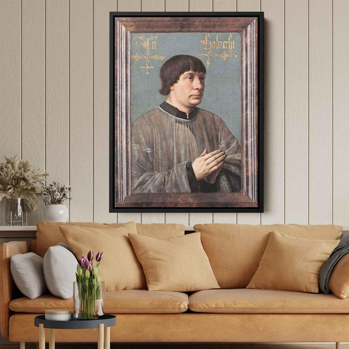 Portrait of Jacob Obrecht by Hans Memling - Canvas Artwork