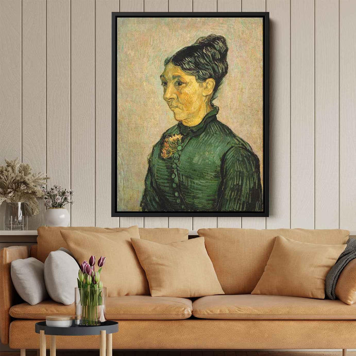 Portrait of Madame Trabuc (1889) by Vincent van Gogh - Canvas Artwork