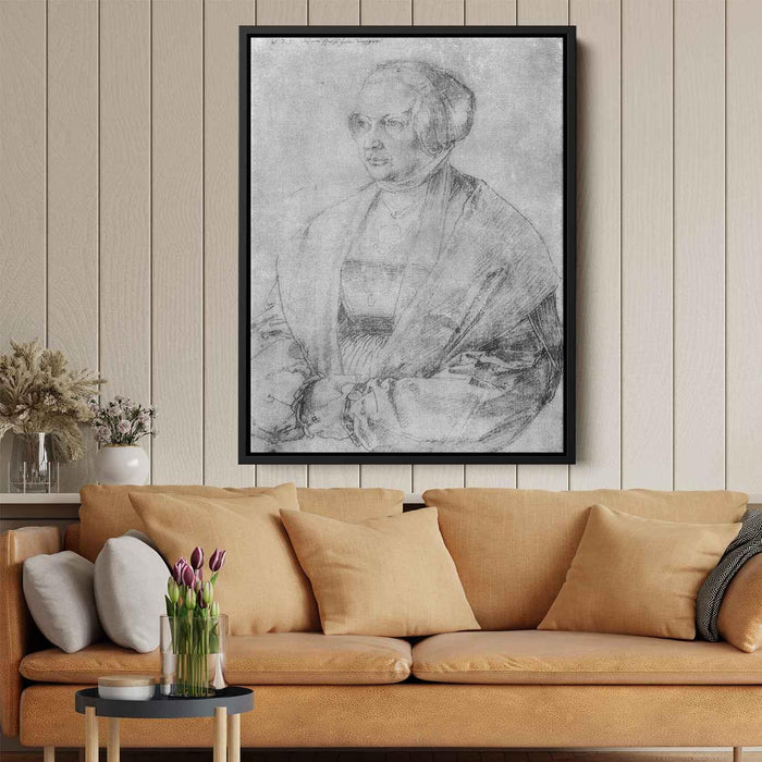 Portrait of Margaret of Brandenburg Ansbach by Albrecht Durer - Canvas Artwork