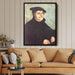 Portrait of Martin Luther (1543) by Lucas Cranach the Elder - Canvas Artwork