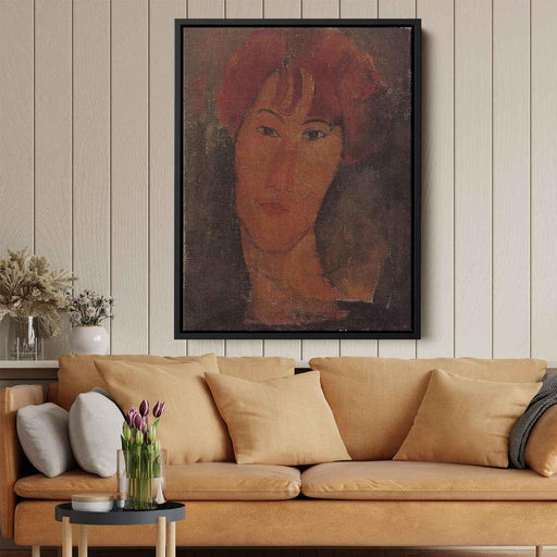 Portrait of Pardy (1917) by Amedeo Modigliani - Canvas Artwork