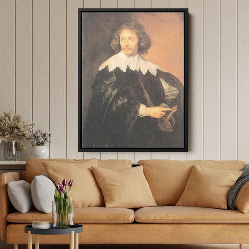 Portrait of Sir Thomas Chaloner (1620) by Anthony van Dyck - Canvas Artwork