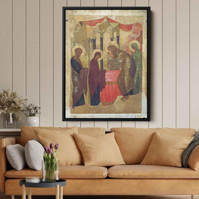 Presentation of Jesus at the Temple (1408) by Andrei Rublev - Canvas Artwork