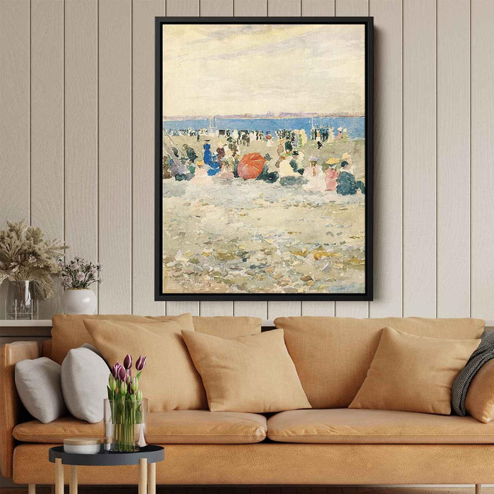 Revere Beach (1896) by Maurice Prendergast - Canvas Artwork