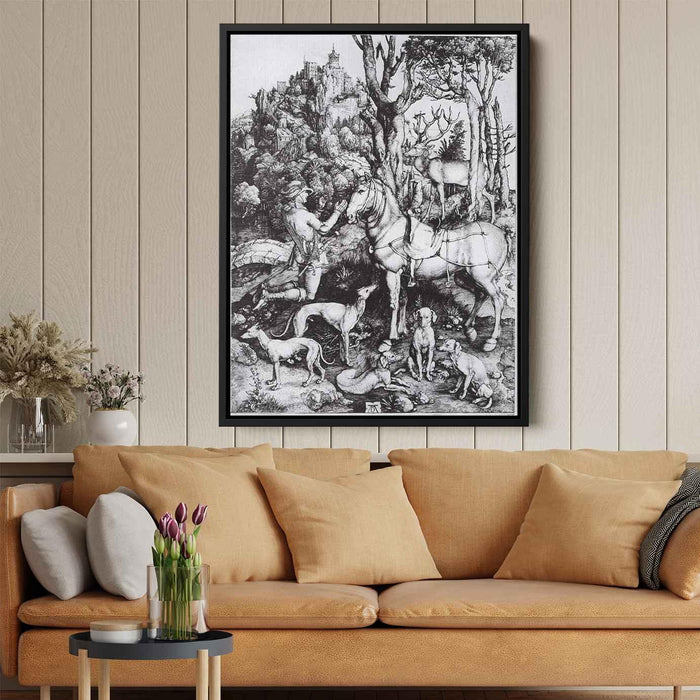 Saint Eustace (1501) by Albrecht Durer - Canvas Artwork