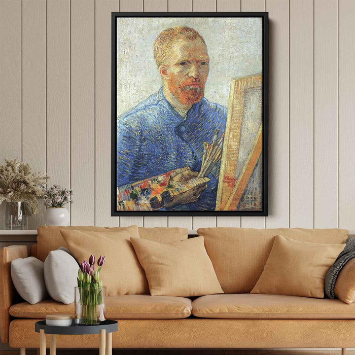 Self Portrait as an Artist (1888) by Vincent van Gogh - Canvas Artwork