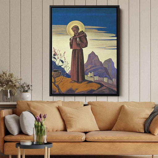 St. Francis (1931) by Nicholas Roerich - Canvas Artwork