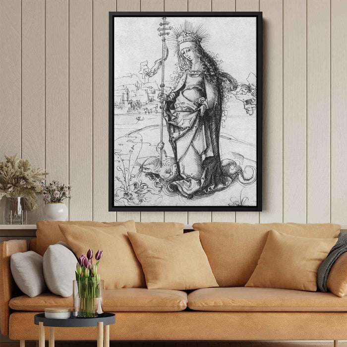 St. Margaret (1499) by Albrecht Durer - Canvas Artwork