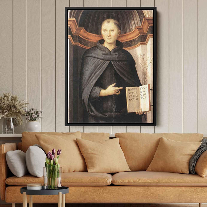 St. Nicholas of Tolentino (1507) by Pietro Perugino - Canvas Artwork