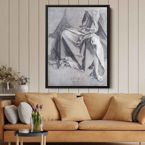 Study Of Drapery (1508) by Albrecht Durer - Canvas Artwork