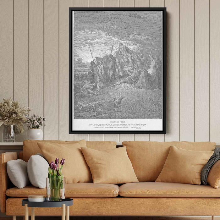 The Death of Ahab by Gustave Dore - Canvas Artwork
