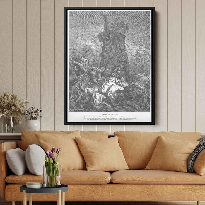 The Death of Eleazar by Gustave Dore - Canvas Artwork