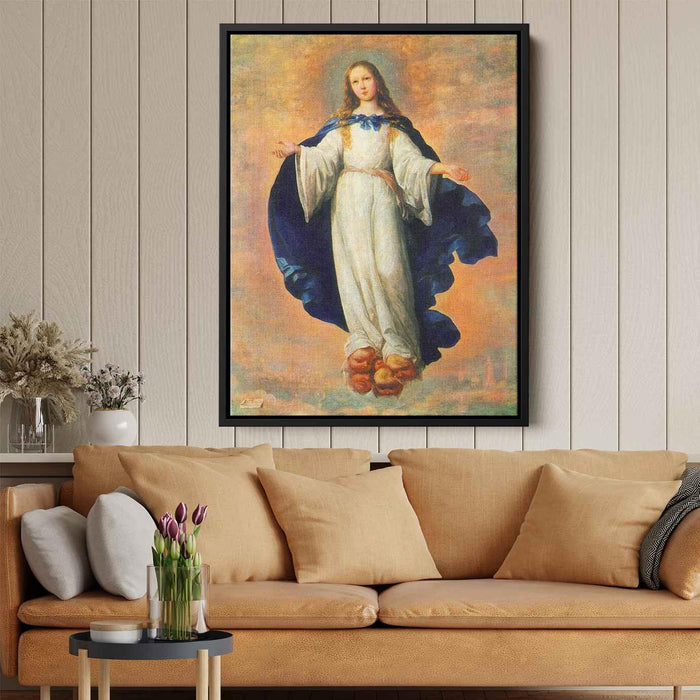 The Immaculate Conception (1661) by Francisco de Zurbaran - Canvas Artwork