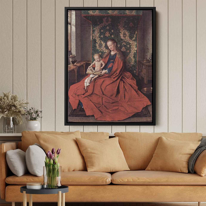 The Ince Hall Madonna (The Virgin and Child Reading) (1433) by Jan van Eyck - Canvas Artwork