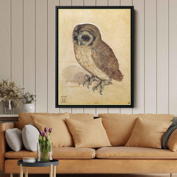 The Little Owl (1506) by Albrecht Durer - Canvas Artwork