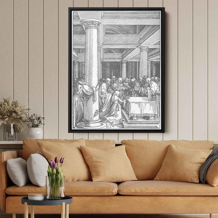 The Presentation of Christ in the Temple (1505) by Albrecht Durer - Canvas Artwork