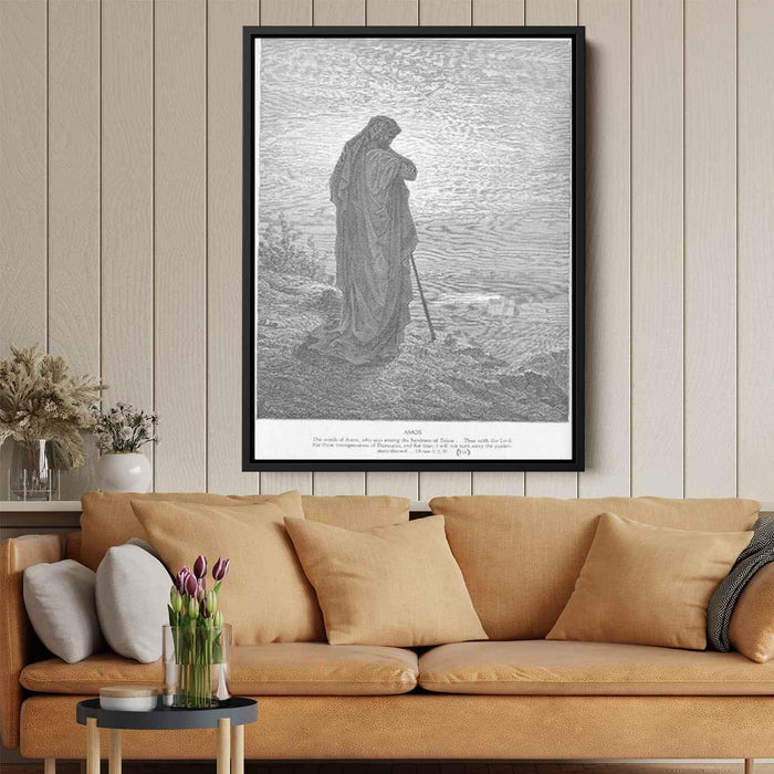 The Prophet Amos by Gustave Dore - Canvas Artwork