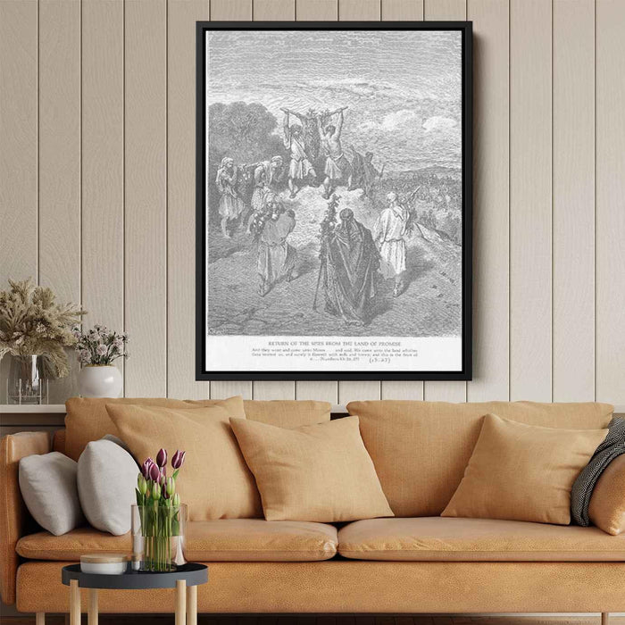 The Spies Return from the Promised Land by Gustave Dore - Canvas Artwork