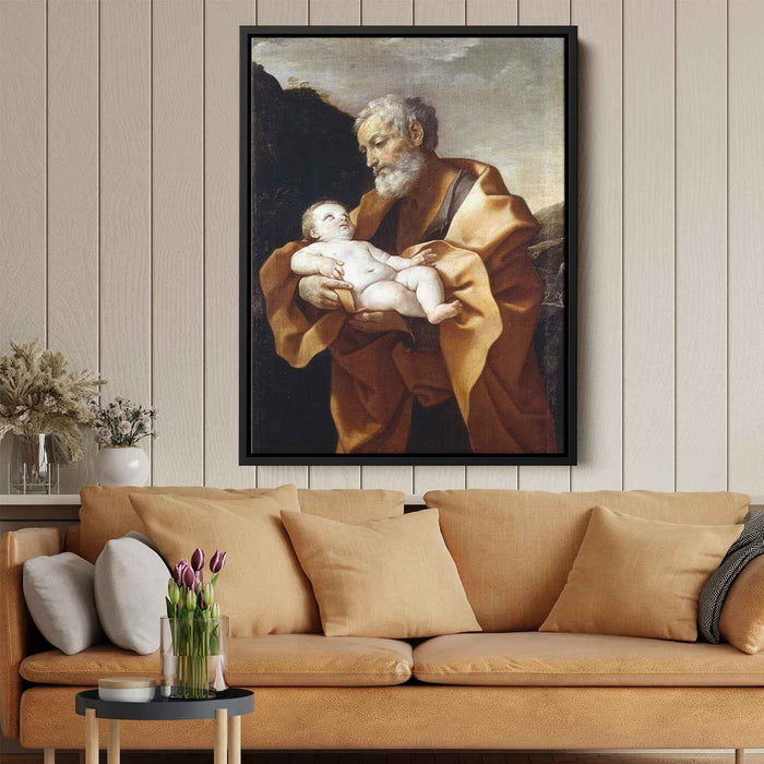 St Joseph by Guido Reni - Canvas Artwork