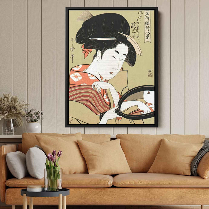 Utamaro Okita by Kitagawa Utamaro - Canvas Artwork
