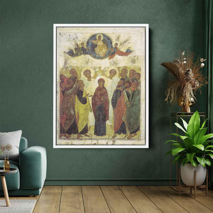 Ascension of Jesus (1408) by Andrei Rublev - Canvas Artwork