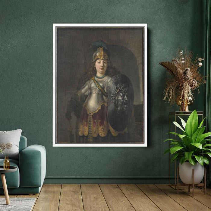 Bellona (1633) by Rembrandt - Canvas Artwork