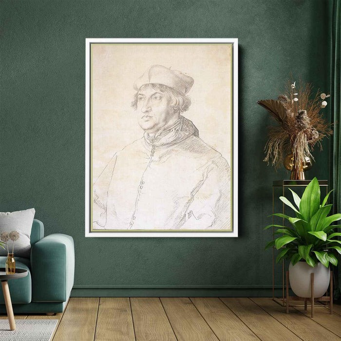 Cardinal Albrecht von Brandenburg (1519) by Albrecht Durer - Canvas Artwork