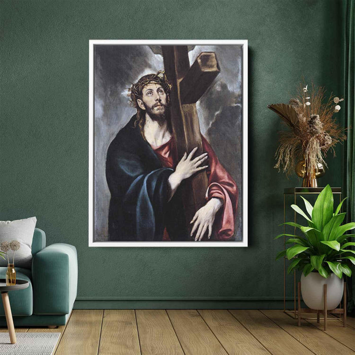 Christ carrying the cross (1578) by El Greco - Canvas Artwork