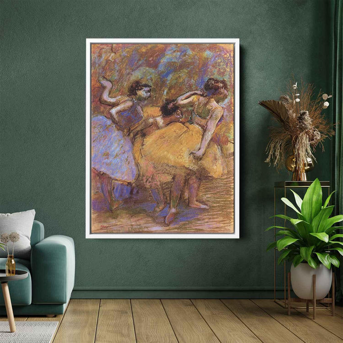 Dancers (1900) by Edgar Degas - Canvas Artwork