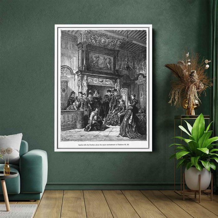 Don Quixote by Gustave Dore - Canvas Artwork