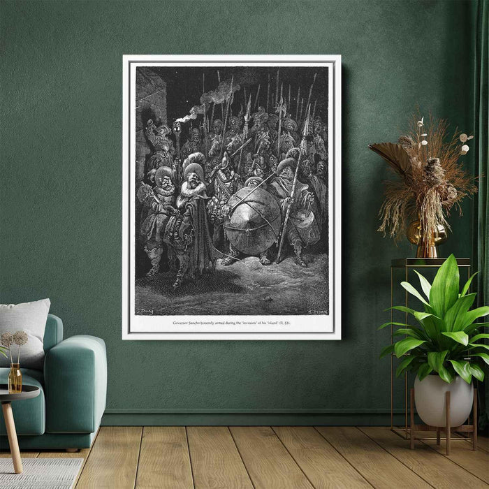 Don Quixote by Gustave Dore - Canvas Artwork