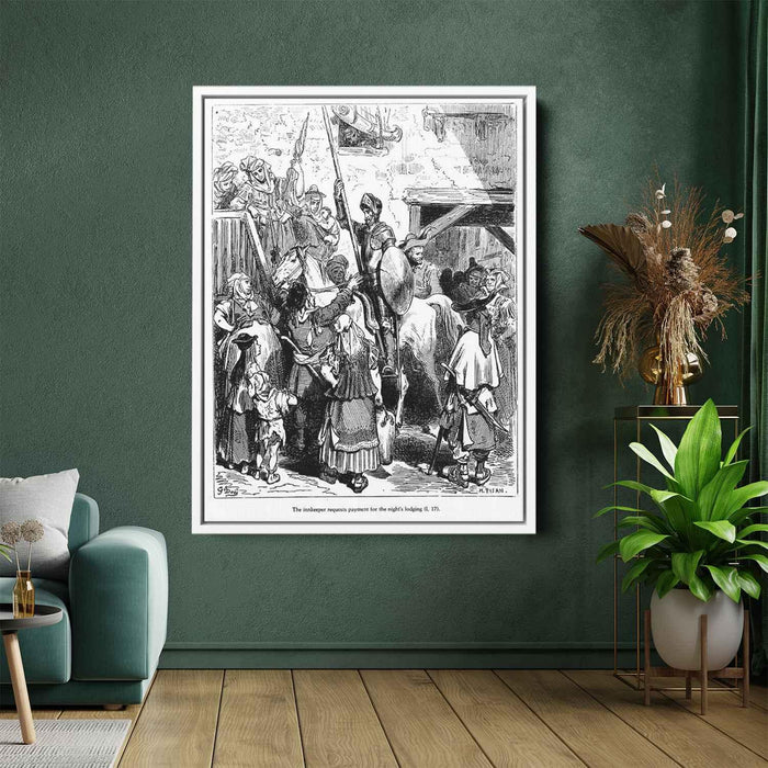 Don Quixote by Gustave Dore - Canvas Artwork