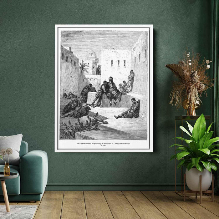 Don Quixote by Gustave Dore - Canvas Artwork