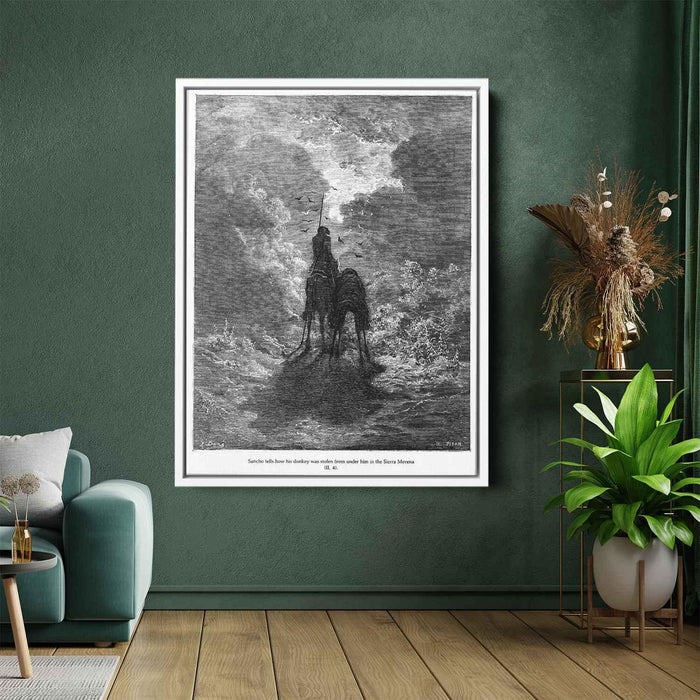 Don Quixote by Gustave Dore - Canvas Artwork