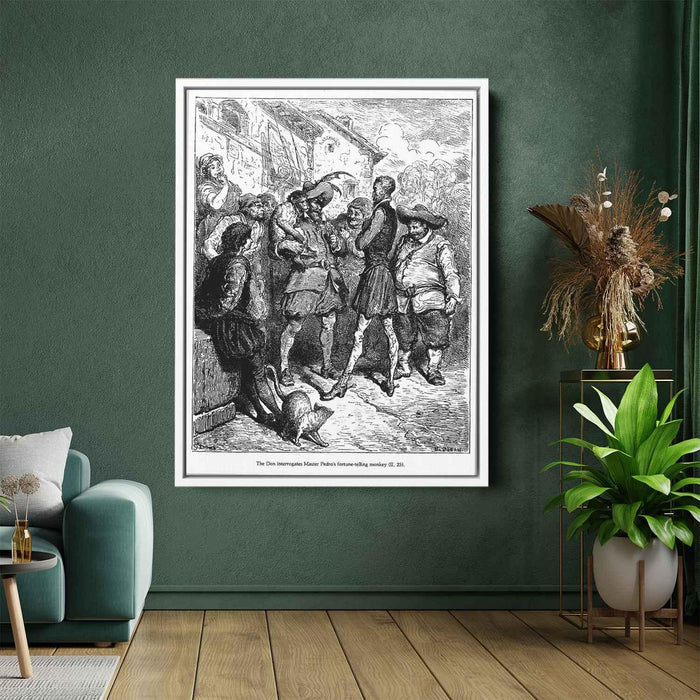 Don Quixote by Gustave Dore - Canvas Artwork