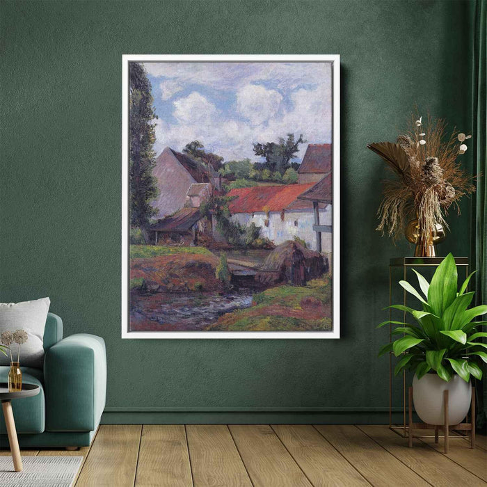 Farm in Osny (1883) by Paul Gauguin - Canvas Artwork