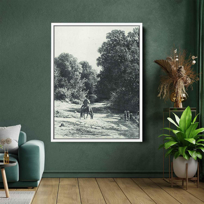 Forest (1869) by Ivan Shishkin - Canvas Artwork