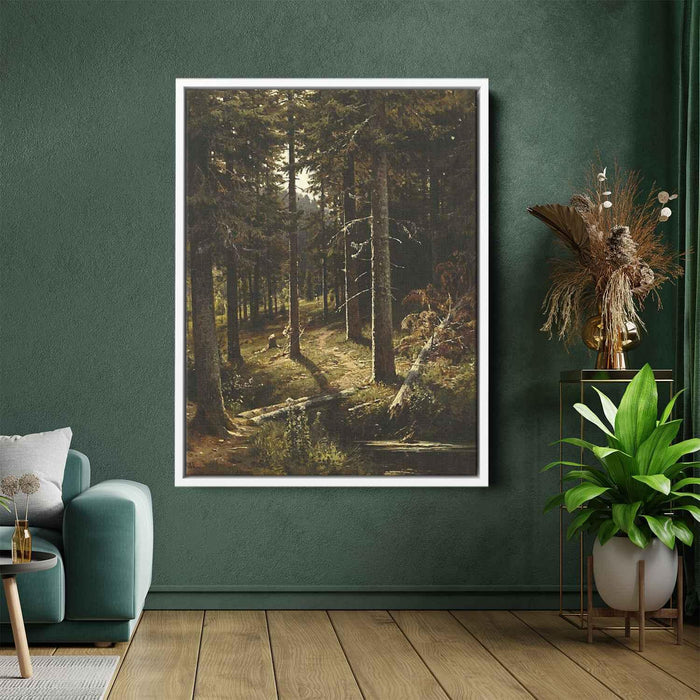 Forest Landscape (1890) by Ivan Shishkin - Canvas Artwork