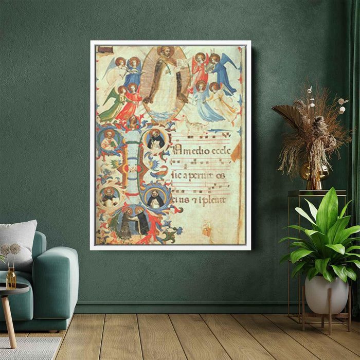 Glorification of Saint Dominic (1425) by Fra Angelico - Canvas Artwork