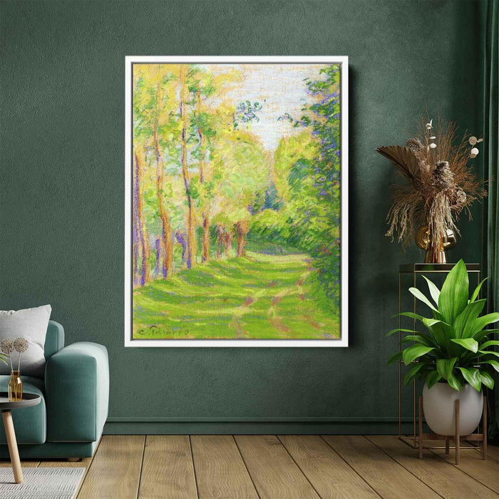 Landscape at Saint Charles by Camille Pissarro - Canvas Artwork