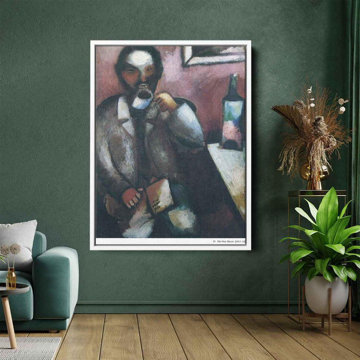 Mazin, the Poet by Marc Chagall - Canvas Artwork