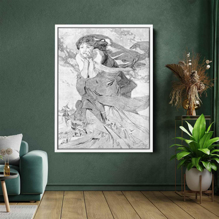 Novem by Alphonse Mucha - Canvas Artwork