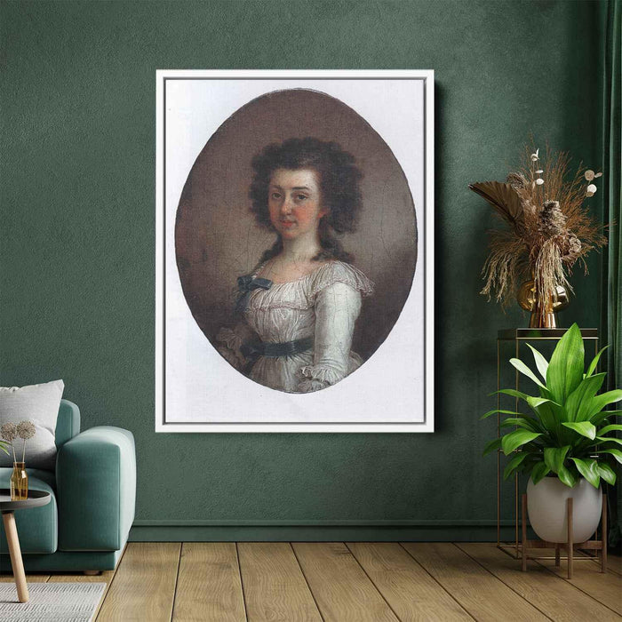 Olenina Elizabeth Markovna by Vladimir Borovikovsky - Canvas Artwork