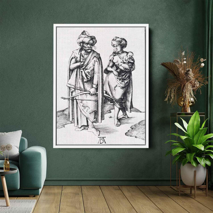 Oriental Family (1496) by Albrecht Durer - Canvas Artwork