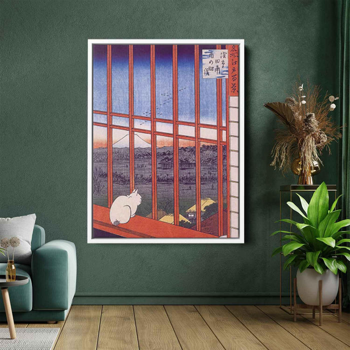 Otori Shrine by Hiroshige - Canvas Artwork