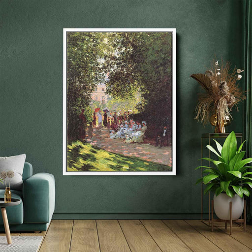 Park Monceau (1878) by Claude Monet - Canvas Artwork