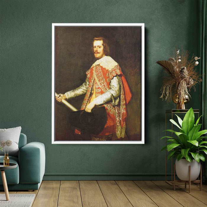 Philip IV, King of Spain by Diego Velazquez - Canvas Artwork