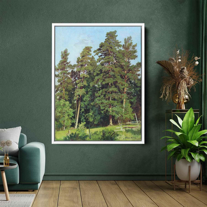 Pine forest by Ivan Shishkin - Canvas Artwork