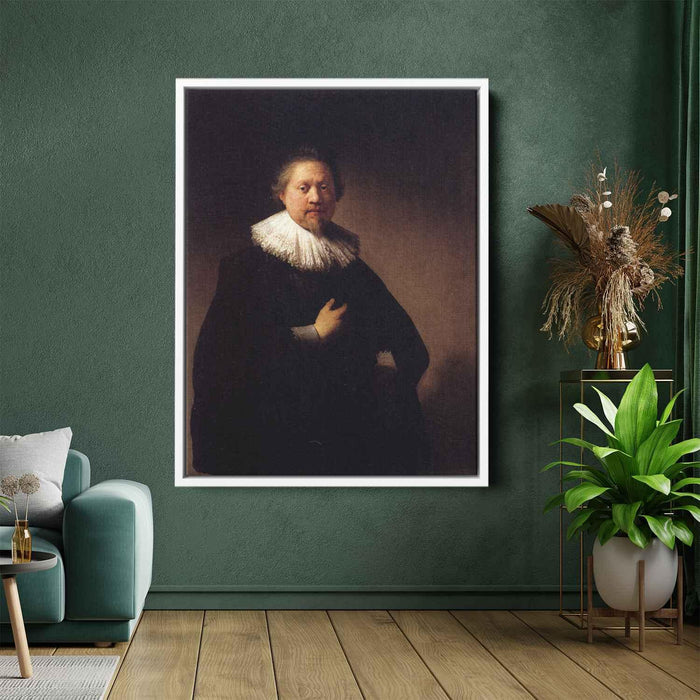 Portrait Of A Man (1632) by Rembrandt - Canvas Artwork