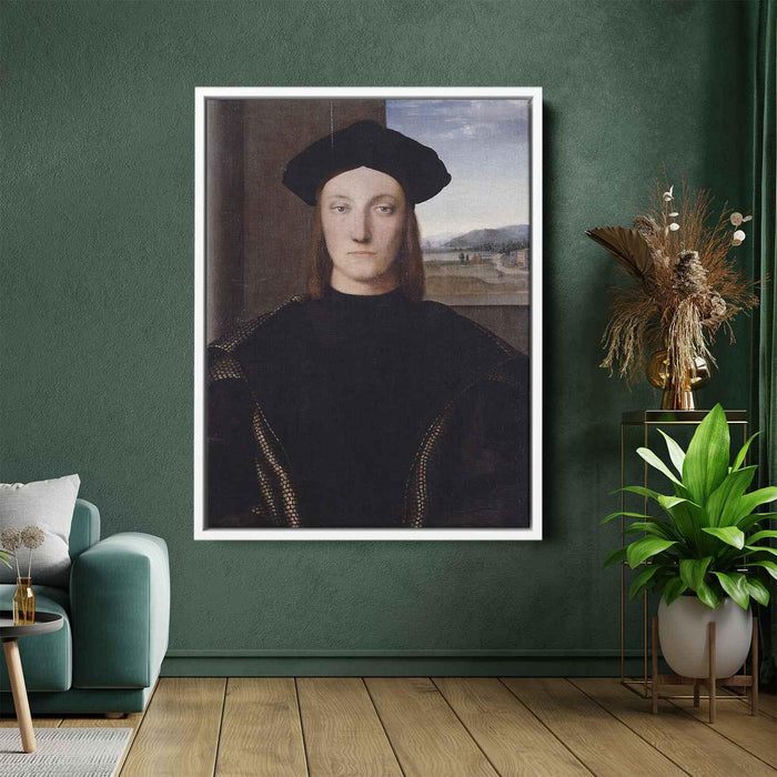 Portrait of Guidobaldo da Montefeltro, Duke of Urbino by Raphael - Canvas Artwork